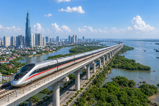 Siêu dự án đường sắt cao tốc 350km/h, chiều dài 53km vừa tiến thêm một bước quan trọng