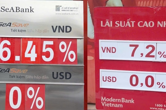 Lãi suất ngân hàng hôm nay 24/4: Nhiều nơi lên tới 10%/năm