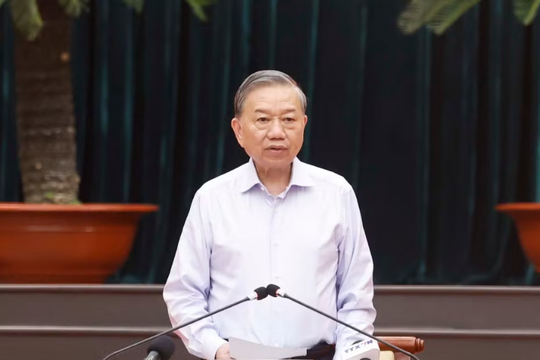 Tổng Bí thư, Chủ tịch nước Tô Lâm: TPHCM phải đi đầu, biến các nghị quyết chiến lược thành thực tiễn sống động