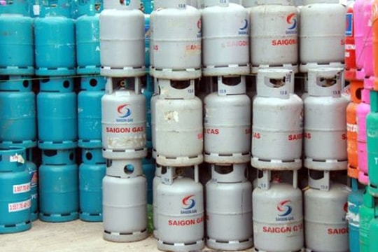 Giá gas tháng 5/2026 tăng thêm 100.000 đồng/bình