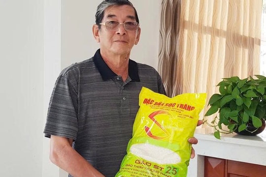 Chân dung ông Hồ Quang Cua – “cha đẻ” gạo ST25 và hành trình đưa gạo Việt chạm đỉnh thế giới