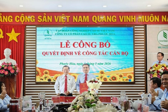 Cao su Phước Hòa bổ nhiệm Tổng Giám đốc mới