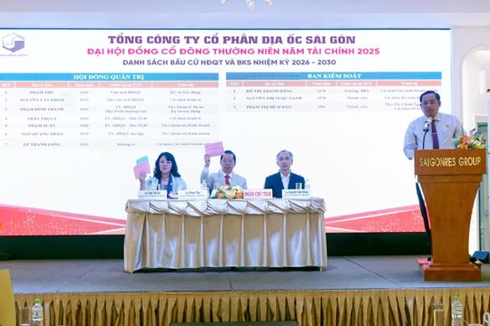 SGR đặt mục tiêu lợi nhuận hơn 6.300 tỷ đồng giai đoạn 2026–2030, tăng tốc với loạt đại dự án bất động sản và công nghệ số