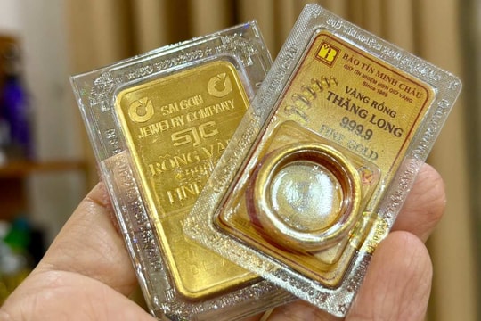 Giá vàng hôm nay 10/5: SJC và vàng nhẫn tiếp tục giữ giá cao