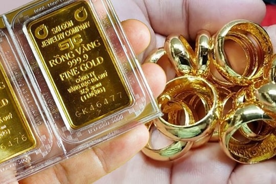 Giá vàng hôm nay 13/5: Một diễn biến “lạ” vừa xuất hiện khi SJC quay đầu tăng giá