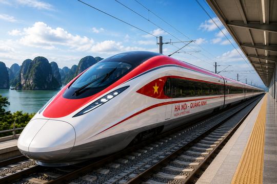 Đường sắt tốc độ cao đi qua 7 xã, phường của Quảng Ninh