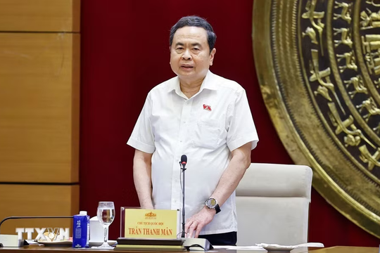 Chủ tịch Quốc hội Trần Thanh Mẫn: Đổi mới công tác lãnh đạo, điều hành và tổ chức công việc