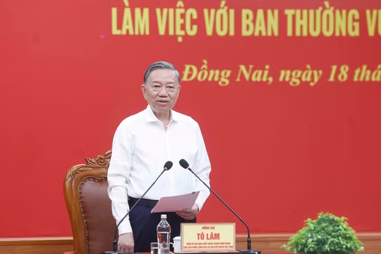 Tổng Bí thư, Chủ tịch nước: Kiến tạo mô hình tăng trưởng mới, đưa Đồng Nai vượt khỏi giới hạn trung tâm công nghiệp truyền thống