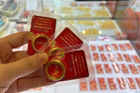 Giá vàng nhẫn hôm nay 25/5: Vàng nhẫn đảo chiều bật tăng sau nhiều phiên giằng co