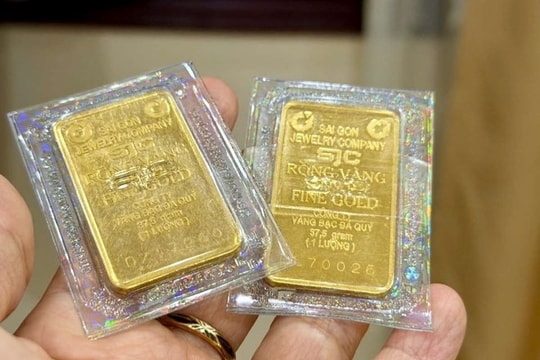 Dự báo giá vàng ngày mai 27/5: Vàng thế giới lao dốc, SJC sắp mất mốc quan trọng?