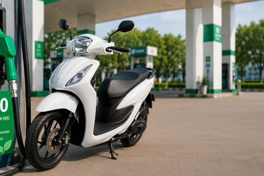 Xe ga đổ xăng E10: "Lợi bất cập hại" hay xu hướng tất yếu?
