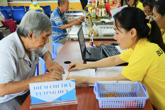 Người dân có thể nhận lương hưu ngay từ ngày 1/6
