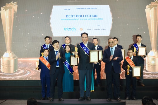 TNTech được vinh danh tại Sao Khuê 2026 với giải pháp quản lý thu hồi nợ thông minh