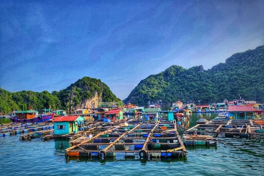 Ngôi làng nổi giữa kỳ quan thiên nhiên thế giới: Hơn 300 năm lênh đênh trên biển, được báo quốc tế ca ngợi