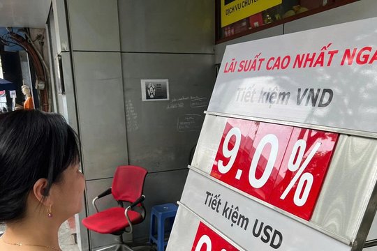 Lãi suất ngân hàng hôm nay 3/6: Mức cao nhất phổ biến 6%/năm