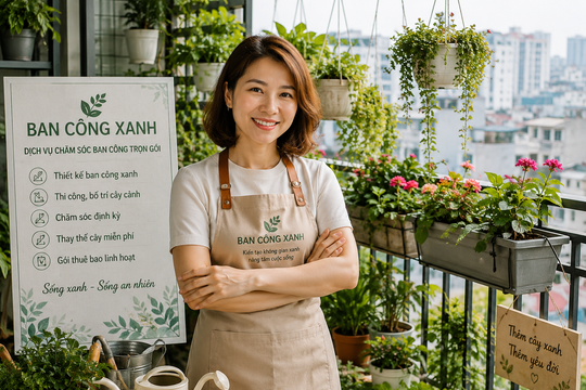Khởi nghiệp từ góc ban công nhỏ, người phụ nữ Hải Phòng biến đam mê cây xanh thành "mỏ vàng"