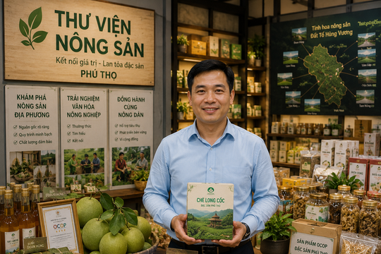 Khởi nghiệp với mô hình “thư viện nông sản”: Người đàn ông Phú Thọ biến đặc sản quê thành trải nghiệm độc đáo
