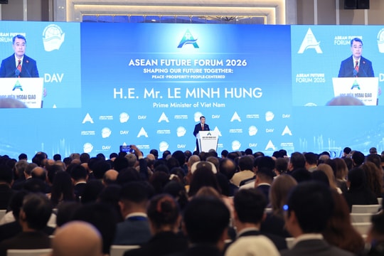 Thủ tướng Lê Minh Hưng dự phiên khai mạc Diễn đàn Tương lai ASEAN 2026