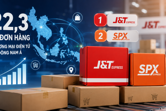 Logistics thương mại điện tử Đông Nam Á tăng trưởng 130% sau 3 năm