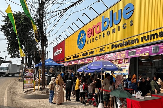 Mang công thức thành công sang thị trường Indonesia, Điện Máy Xanh đạt cột mốc quan trọng