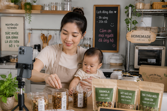 Khởi nghiệp từ căn bếp nhỏ: Mẹ bỉm sữa biến món ăn nhà làm thành thương hiệu được khách đặt kín mỗi ngày