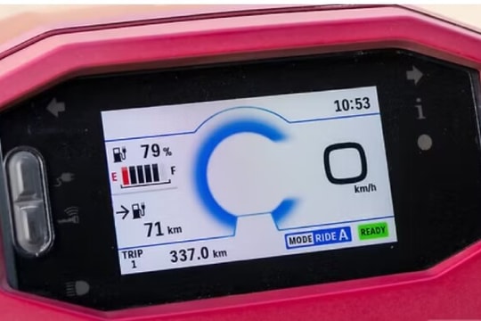 Một "ông lớn" Nhật Bản tung mẫu xe máy điện đầu tay: Chạy tối đa 71 km/h, sạc một lần đi gần 100km