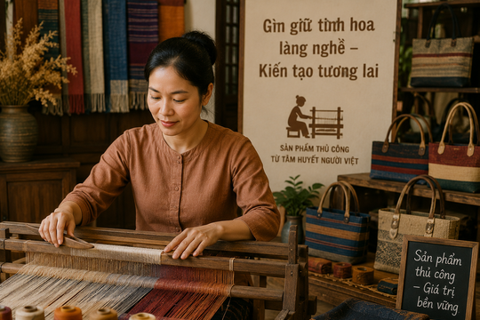 Khởi nghiệp từ nghề dệt truyền thống: Nữ doanh nhân đưa tinh hoa làng nghề trở lại thị trường hiện đại