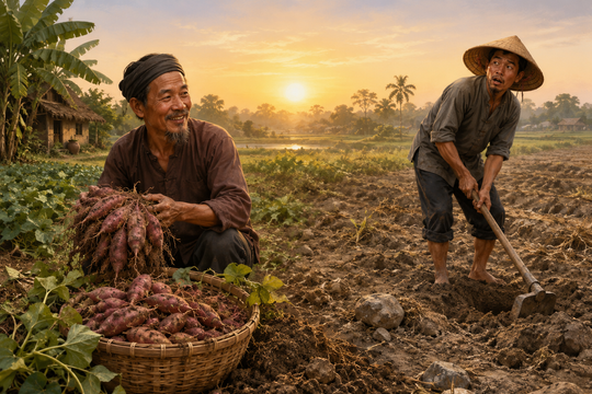 Cổ nhân dạy: Thấy người ta ăn khoai cũng vác mai đi đào, chạy theo người khác dễ lạc đường làm ăn