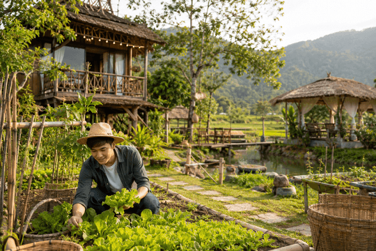 Khởi nghiệp với farmstay giữa vùng quê: Chàng trai 9X biến khu vườn cũ thành điểm đến cuối tuần hút khách
