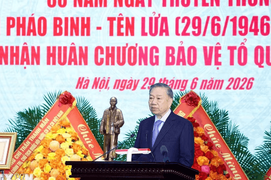 Tổng Bí thư, Chủ tịch nước Tô Lâm: Xây dựng lực lượng Pháo binh - Tên lửa hiện đại, đủ sức hoàn thành nhiệm vụ trong điều kiện mới