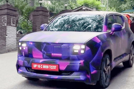 SUV điện tương lai của Honda lộ diện: Thân xe vuông vức, màn hình "khủng" chiếm trọn khoang lái