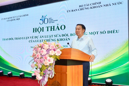 Hội thảo về Luật Chứng khoán (sửa đổi): Hoàn thiện hành lang pháp lý cho giao dịch điện tử và công nghệ mới