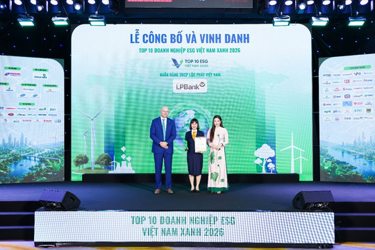 Từ tài chính toàn diện đến tăng trưởng xanh: Dấu ấn ESG của LPBank